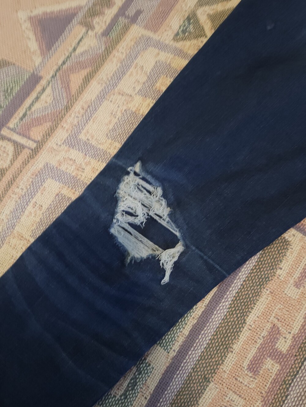AMERICAN EAGLE Hi-Rise Jegging Distressed Size 8 Regular Women's Skinny Jeans - Picture 8 of 12